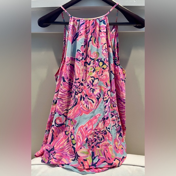 Lilly Pulitzer Lachelle Silk Top - Picture 1 of 5